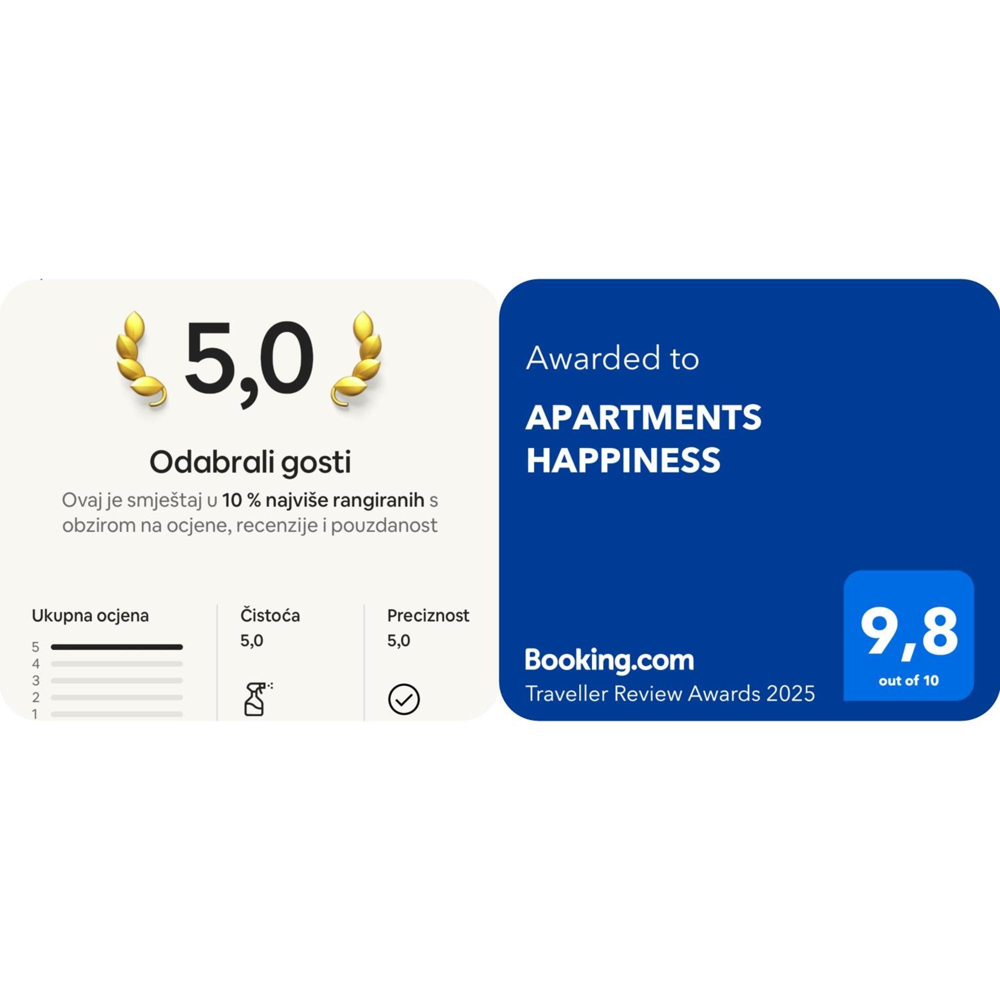 Apartments Happiness Trogir Ngoại thất bức ảnh